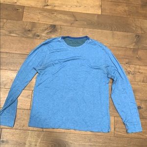 Lululemon long sleeve, royal blue lounge shirt